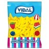 Vidal Gaines, Bananes géantes Sucre, Caramel en caoutchouc en forme de banane et couleur jaune recouvert de sucre. Sac de 1 k