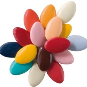 Coffret Dragée 1KG vert anise aux amandes