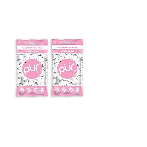 Pur | Lot de 2 sachets de chewing-gum 55 pièces