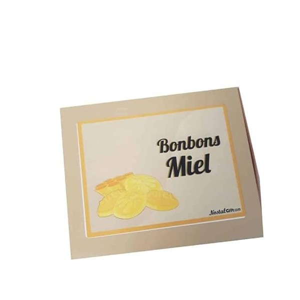 NostalGift.com - Boîte de bonbons miel - 200g