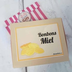 NostalGift.com - Boîte de bonbons miel - 200g