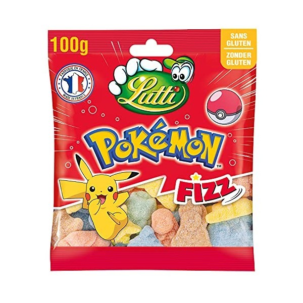 Lutti Pokémon Fizz 100 g