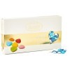 Buratti Confetti Dragees au Chocolat Mini Coeur Ombrè Bleues 1 Kg