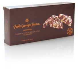 Turron ‘Chocolat Lait et Amandes’ 300 g - Pablo Garrigos