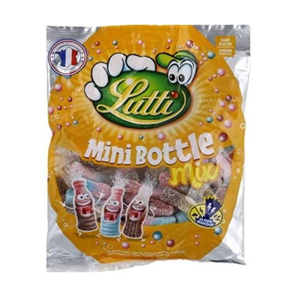 Lutti Bonbons mini bottle mix - La paquet de 300g