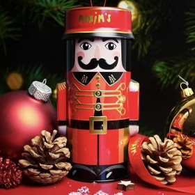 Boite métal Le Groom - 10 giandujas | Casse-noisette Maxims