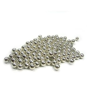 Dragées Perles De Sucre 100 g - Billes Argentées - Fabrication Française - Mariage, baptême, communion