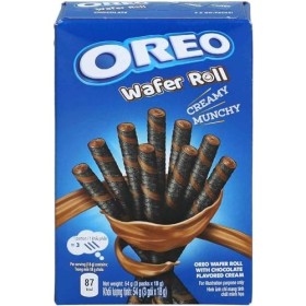 Heartforcards Oreo Wafer Roll – Chocolat 54 g + protection dexpédition Heartforcards®