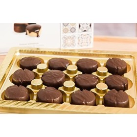 El Toro - Caisse de 300 grammes Polvorones Toritos de Chocolate - Valladolid Tordesillas - à base de pâtes trempées dans du