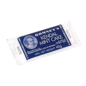 Kendal Mint Cake Romneys Kendal Lot de 3 barres à la menthe Blanc 40 g