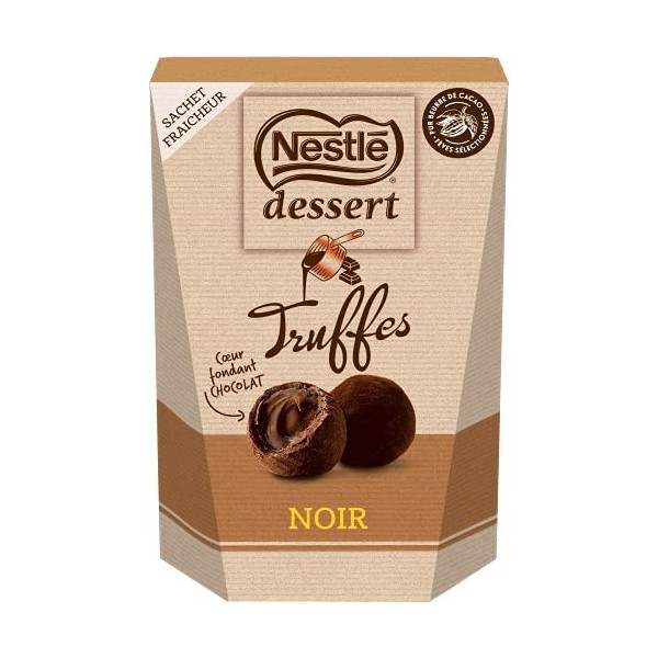 Nestlé Dessert - Truffes au Chocolat Noir - 250g