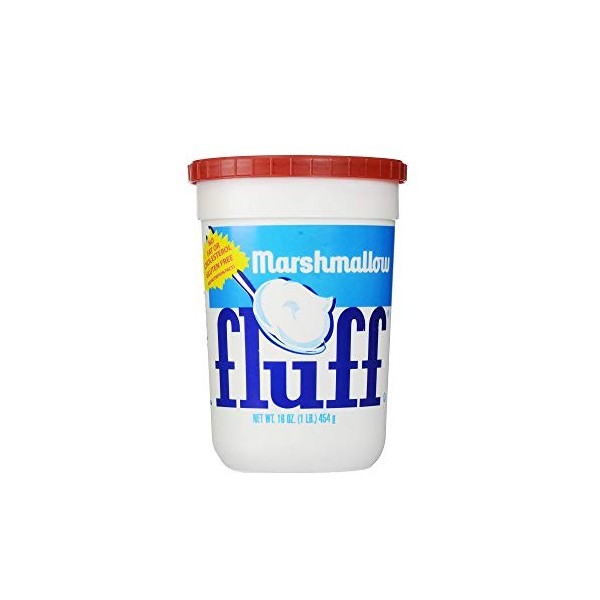 Marshmallow Fluff - Guimauves végétariennes - Sans gluten - Idéal pour les gâteaux, les smores et les friandises pour enfants