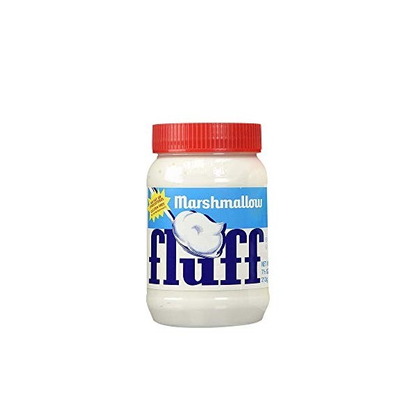 Marshmallow Fluff - Guimauves végétariennes - Sans gluten - Idéal pour les gâteaux, les smores et les friandises pour enfants
