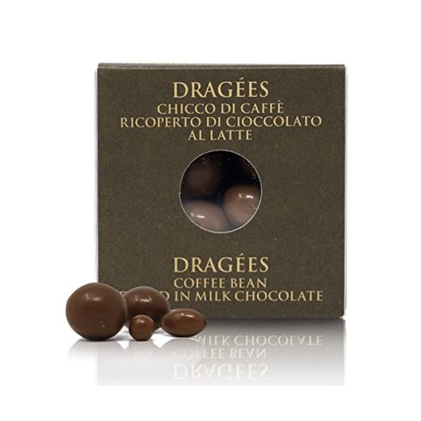Dragées aux Grains de Café Enrobées de Chocolat au Lait 36% - 120g