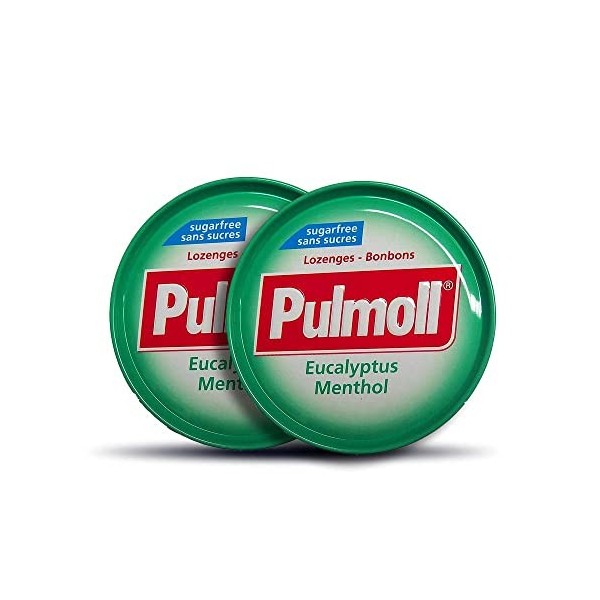Pulmoll- Eucalyptus Menthol Sans Sucre Lot De 2 Boites