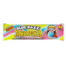Zed Lot de 8 Razz Jawbreaker Bleu bonbon