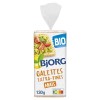 BJORG - Galettes Maïs Amarante Lin - Pauvre en sel - Sans gluten - 150 g