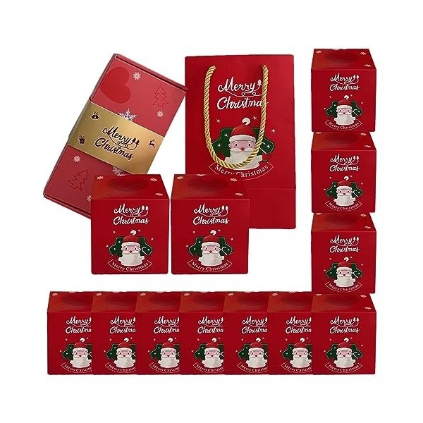 Nupaque Coffret Pop Up,Coffrets Cadeaux Rouges Uniques Bounce | Pop Out Boxes Boîte Explosive créative pour Les Anniversaires