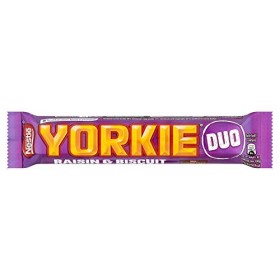Yorkie Duo Raisins & Biscuit - 66 g - Lot de 4