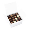 Chevaliers dArgouges - Assortiment de chocolats noir, lait, blanc - Ballotin cadeau Saint-Valentin - 320g