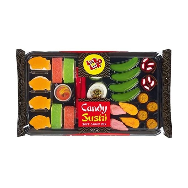 Look-o-Look Bonbons Sushi Fruit Gums 300g