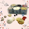 CHOCOLAT MAITRE - COFFRET 6 TIMBALES BAMBOU 355G - FIN DANNEE SCOLAIRE Version Merci Maitresse 