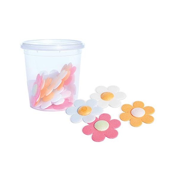 Scrapcooking 2261 Décos Azymes 12 Anémones Ingrédients Multicolore 6,5 x 6,5 x 7 cm