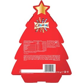 CELEBRATIONS - Sapin de Noël avec assortiment de minis chocolats SNICKERS, TWIX, MARS, MALTESERS, BOUNTY et autres - 215g