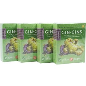 The Ginger People Gingembre à mâcher 42 g lot de 4 