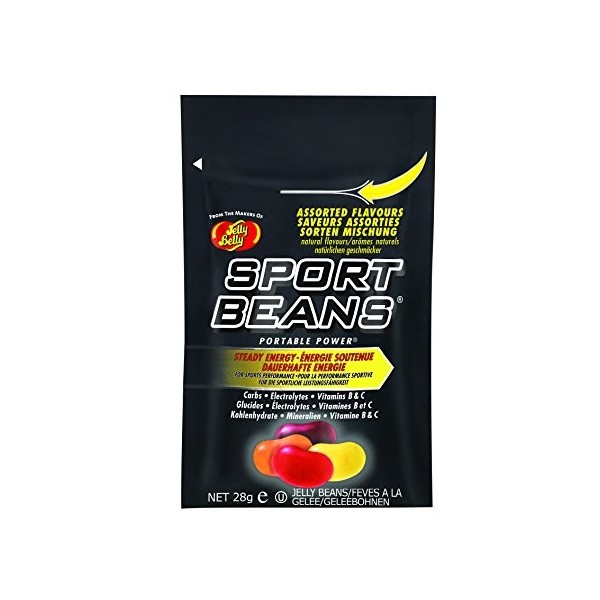 Jelly Belly Beans - Sportives Saveurs Assorties 28G - Paquet de 6