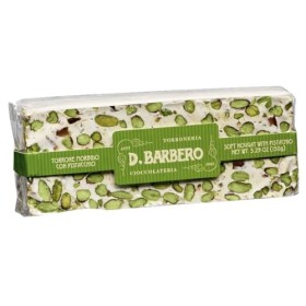 D. Barbero Nougat doux artisanal avec pistaches 150 gr