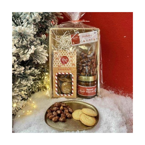 Bourriche de noël | moulage de noël | Chocolat Noel artisanal Chocodic