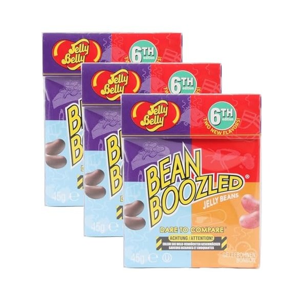 Recharges Jelly Belly Bean Boozled 3x 45g paquet de 3 6th Generation