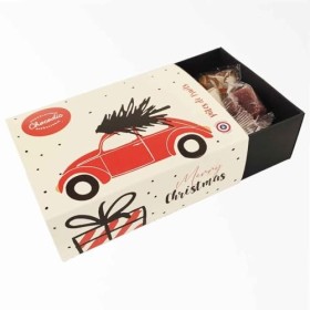Coffret assortiment pâtes de fruits | moulage de noël | Chocolat Noel artisanal Chocodic