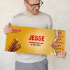 Twix Barre de chocolat personnalisée - Personnalisez votre boîte cadeau géante de chocolat au lait, le cadeau idéal pour les 