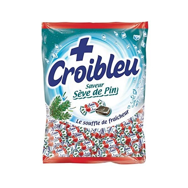 CROIBLEU - Bonbon Saveur Sève De Pin 250G - Lot De 2