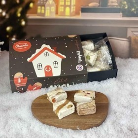 Coffret assortiment NOUGATS | moulage de noël | Chocolat Noel artisanal Chocodic