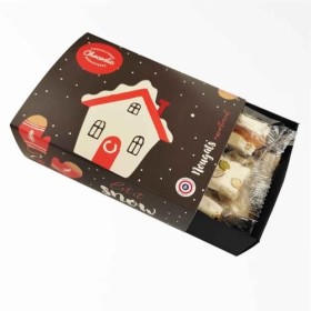 Coffret assortiment NOUGATS | moulage de noël | Chocolat Noel artisanal Chocodic