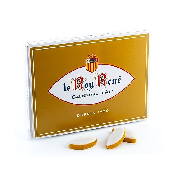 Le Roy René Calissons dAix - Boîte de 6 Calissons : 75g