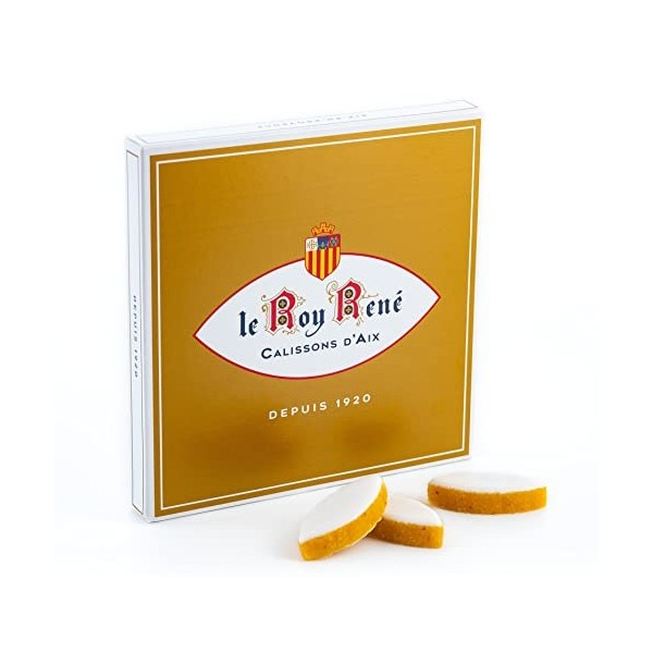 Le Roy René Calissons dAix - Boîte de 6 Calissons : 75g