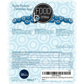 WeddingTree Bonbon Mariage de Turkish Eye Bleu - 500g Rochers Bonbons Just Married - Nazar Boncugu comme décoration de Table 