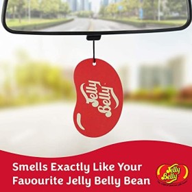 Jelly Belly 15200&nbsp;Un 2D Jelly Bean Désodorisant&nbsp;–&nbsp;Très Cerise