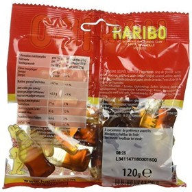 Haribo Happy Cola 120 g - Lot de 10