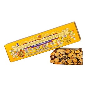 NOUGATERIE DU ROY RENÉ Epicerie Fine - Nougat Noir avec du miel toutes fleurs de Provence étui 120g.