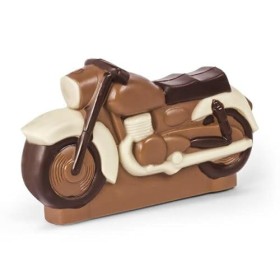 Moto en chocolat | Chocolat | Cadeau | Offrir | Enfant | Garçon | Papa | Sans alcool | Vintage | Collection | Coffret | Figur