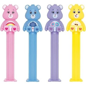 Care Bear Pez Distributeur de 4 personnages inclus