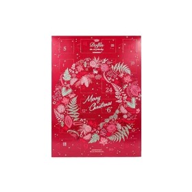Dolfin Calendrier de lAvent "Magie de Noël" - 24 mini-tablettes au chocolat, caramel, amandes et spéculoos - Parfait pour de