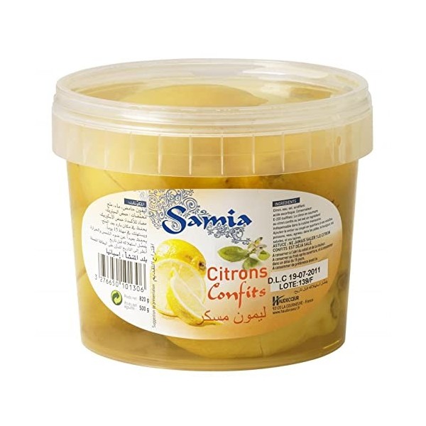 SAMIA - Citrons Confits 500G