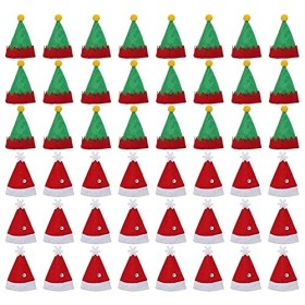 Dellx 48 pièces chapeau Lollipop Top Topper Cover Joyeux Wine Cap