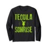 Tequila sunrise, belle conception graphique Manche Longue